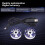 Programmable Thermocouple RTD PT100 to 4-20MA Converter TC RTD Input 4-20MA Output -Mounted Temperature Transmitter 8