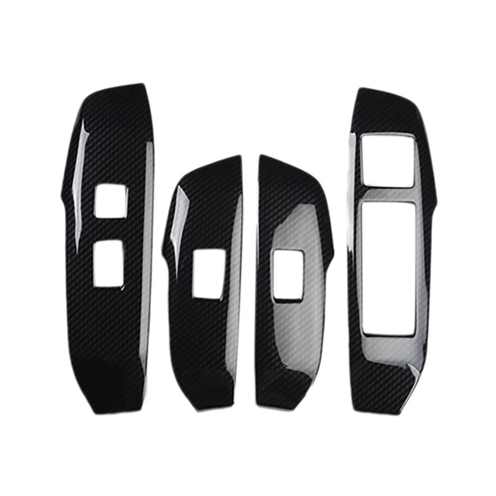 Saudism 4Pcs Car Window Panel Adjust Cover Trim Stickers Window Button Decoration For Nx 300H 200T Lhd B