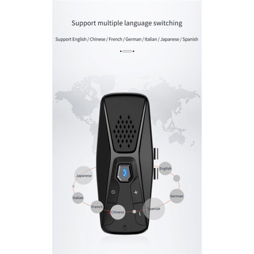 Car Kit Handsfree Speakerphone Wireless with Microphone  5.0 Automatic Shut Down and Auto Connect 2