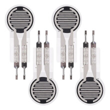 4Pcs Thin Film Pressure Sensor 20g-2Kg High Sensitivity Force Sensitive Resistor Force Sensor Pressure Sensors