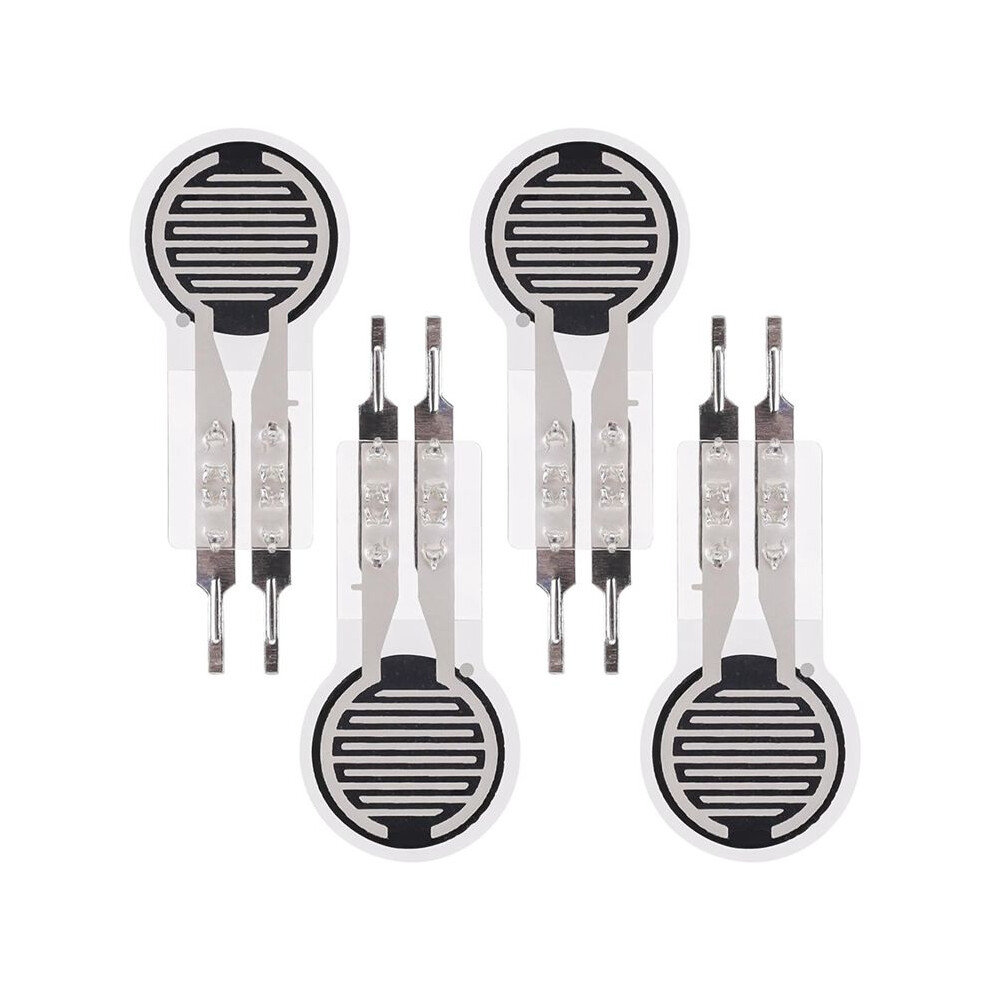 4Pcs Thin Film Pressure Sensor 20G-2Kg High Sensitivity Force Sensitive Resistor Force Sensor Pressure Sensors 4713178259861