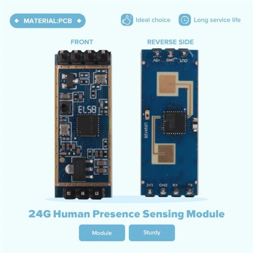 Sensor Detection Module 24G Human Presence Sensing  Module LD2412 Millimeter Wave  Wide Angle Detection Module 2