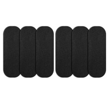 6Pcs Ceiling Fan Filters-High-Efficiency Activated Carbon Air Filters Universal Ceiling Fan Blades Filters Accessories
