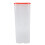 Large Red Plastic Bread Storage Box 13x34.5cm, Sealed Container 1