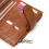 Fashion Blocking Wallet Flexibler Stauraum Weiche-Blau 5