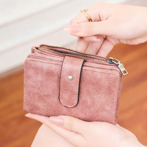 Fashion Blocking Wallet Flexibler Stauraum Weiche-Blau 1