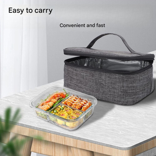 Intelligenter, wärmender Lunchbehälter, veränderbare-Schwarz 2