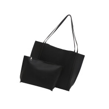 Moderne Umhängetaschen, Bürotasche, geräumiges-Schwarz