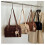 Oversized Office Shoulder Bag Practical Polyester-Khaki 5