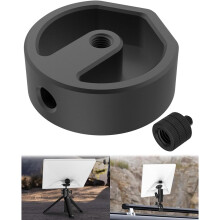 Tripod Adapter Aluminum Alloy Tripod Mount 1/420 To 3/816 Screw Clamp Compatible For Starlink Mini