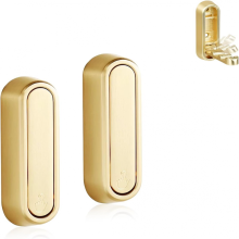 Stück goldene, klappbare Wandhaken, einziehbare Wandhaken für Badezimmer, zum Aufhängen von Mänteln, Handtüchern, Rucksäcken