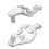 Easy Installion T Post Hinges Pin for Chain Link-Chrome plating 1