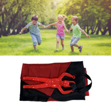 Giocattolo Paracadute Manuale per Bambini, Tessuto in Nylon, Rosso, 20g
