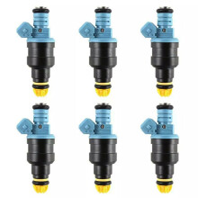 6 PièCes Injecteur de Carburant de Voiture pour - 3 E30 E36 5 E34 8 E31 7 E32 E38Z1 0280150715 1734776