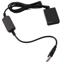 5V 2A ACKE12 ACK-E12 USB Power Cord Adapter + LP-E12 DR-E12 Coupler for M M2 M10 M50 Digital Camera