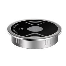 Dispositivo da Tavolo Integrato Caricabatteria Rapido Wireless Caricabatteria Rapido da 15 W 3.0 Caricabatteria Incorporato Type-C Chargeur