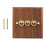 Retro American Industrial Style Light  Socket, Solid Wood Brass Toggle  Plate(3 Open) 1