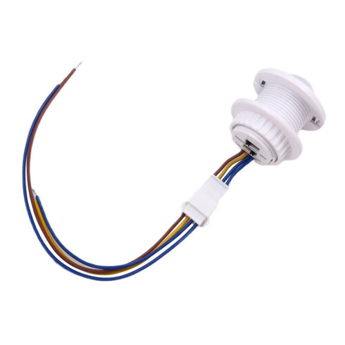 Motion Sensor Light  110-220V PIR Sensor  Detection  Delay Adjustable Infrared Induction Detector