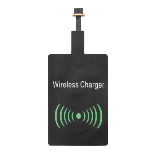 Wireless Charging Receiver Universal Fast Wireless Charger Adapter(for Micro-USB A)