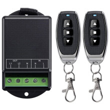 Dual Wireless Remote Control , AC100-240V 10A Relay Radio Frequency  Home Instruments, Water Pump, Lighting