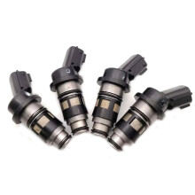 Set of 4 16600-73C90 JS50-1 Fuel Injector for SENTRA 1997-2000 TSURU 1997-2017 1.6L L4 Fuel Injector Nozzle