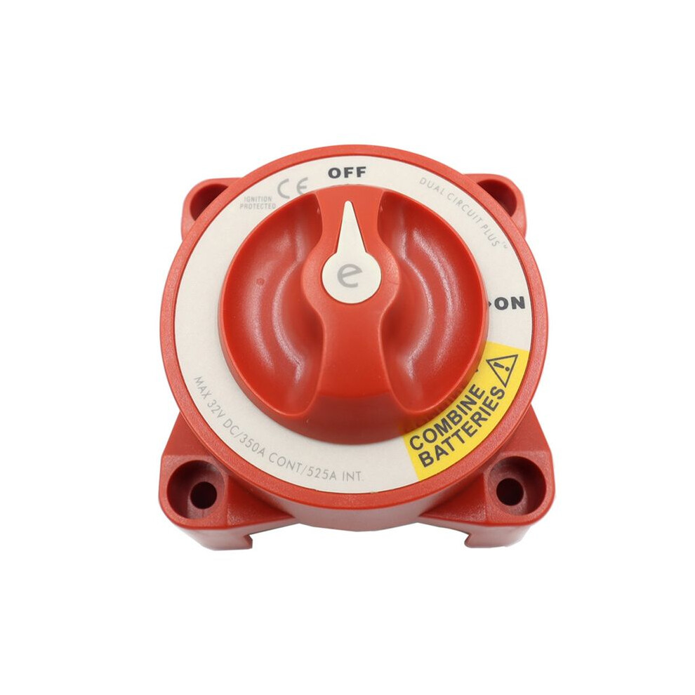 5511E Dual Circuit Battery Rotary Isolators Disconnect 12V-32V 350 Amp E-Series For Car Truck Ship Speedboat 6033211788522