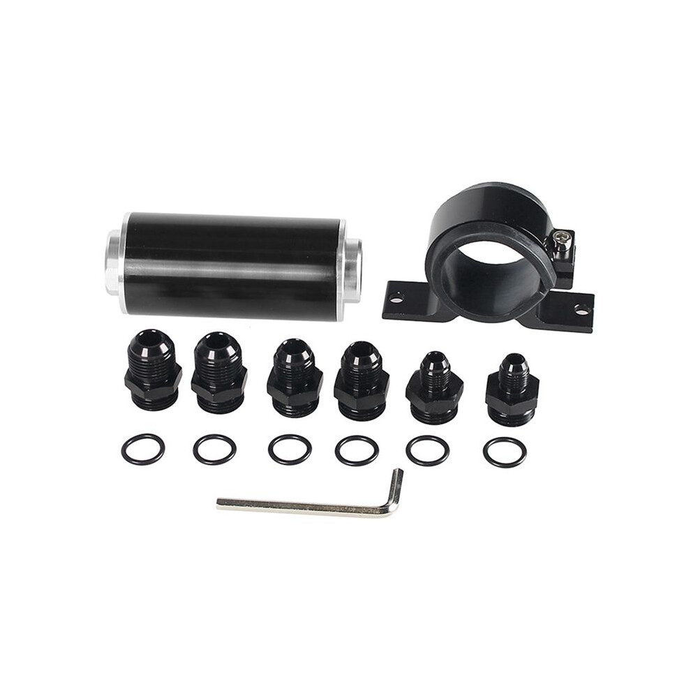 50Mm Oil Pump Mounting Bracket Kit Universal Aluminum Fuel Filter Can Be Cleaned And Easy To Install 6033713321746
