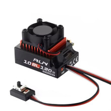 Para Quicrun 10BL120 G2 Sensored ESC 120A 2-3S Lipo Controlador de Velocidade Brushless ESC para Carro 1/10 RC