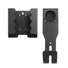 1 Set EV Charger Holder, Electric Car Charger Cable Holder, Charging Box Holder, Wall-Mount Electric Vehicle Connector