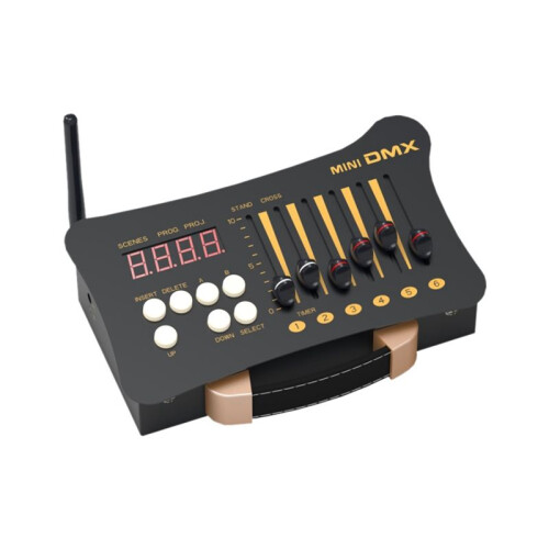 EU Stekker  Draagbare DMX 512 Controller Podiumverlichting Controller Bewegende  Light Controller Dimconsole