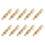 10St Guldton 4 Mm Hane Bananplugg Kulkontaktbyte 1