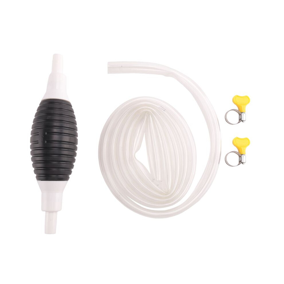 2M High Flow Siphon Hand Pump Portable Manual Car Fuel Transfer Pum For Gas Gasoline Petrol -Oil Liquid Water Fish Tank 6031002153474