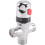 Solid Copper 3-Way Thermostatic Mixing Valve 3/4 Inch Solar Water Heater Valve Regulating Temperature Control Valve 1