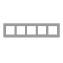 Bottom Box Opening Wall Panel Decorative-Gray Type 86 five link