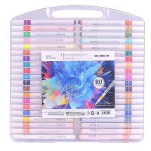 (Weiße Box [80 Farben] Acryl-Marker-Stift Pinch uang) Laminierter und lösch barer Marker-Stift sein