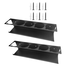 Pack of 2 Garage and Workshop Bottle Storage Racks for Efficient