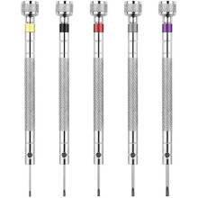 Kit de tournevis haut de gamme pour la bijouterie, outils en acier inoxydable pour des réparations sans tracas