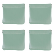 Kleine Make-up-Tasche für Geldbörse, Kosmetiktasche mit-Grün