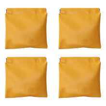 Kleine Make-up-Tasche für Geldbörse, Kosmetiktasche mit-Gelb