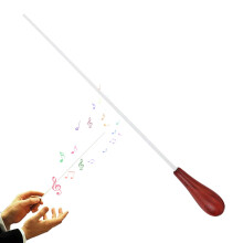 Conductor Baton with Wooden Handle, Ergonomic Comfort Grip Orchestra Conducting Stick for Music Classes