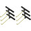 6pcs Heavy Type Trampolines Spring Hook Stainless Steel Spring Pullers Tool Universal Fit For Secure Quick Assembly 5