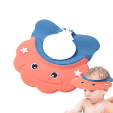 Kids Shower Hat Toddler Bath Visor Hat Eye And Ear Protection Cartoon Head Protector Shampoo Cap Home Hotel School