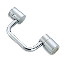 Faucet Extender Regular Pivoting Tap-fine copper silver