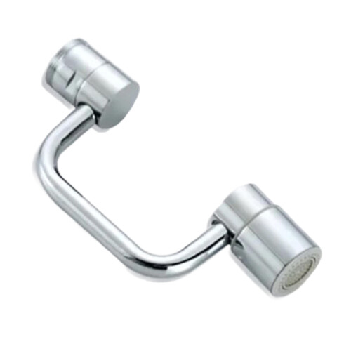 Faucet Extender Regular Pivoting Tap-fine copper silver
