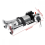 12V/24V 500DB Διπλή Ηλεκτρική Κόρνα Τρομπέτας, Δυνατό Κιτ Ηχείου Χρωμίου με Αεροσυμ 4