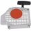 Recoil Pull Starter Assembly Replacement Compatible with Stihl Ms200t 020t-yy 3