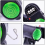 Alarma de pesca electrónica sensible (4 unidades), con sonido y luces LED. 4