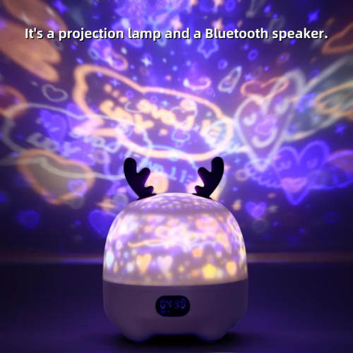 Λάμπα προβολής Bluetooth ηχείο οδήγησε πολύχρωμο νυχτερινό φως έναστρος ουρανός πρ 1