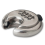 Stainless Steel Round Combination 4 Digit Password Lock Door Security Padlock 3