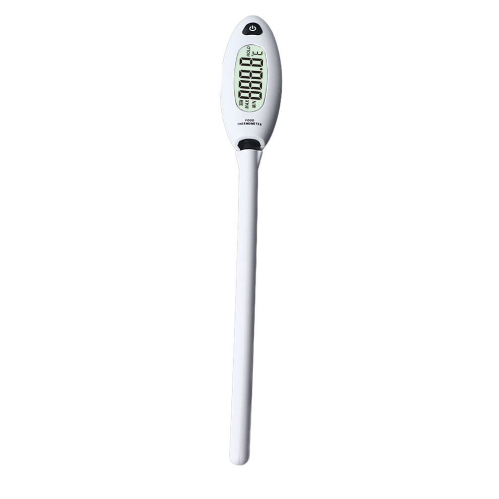 Durable Meat Thermometer For Grilling, Fast Reading Digital Temperature Gauge With Long Probe For Bbq And Roasting, Waterproof Instant Read 9159805570278